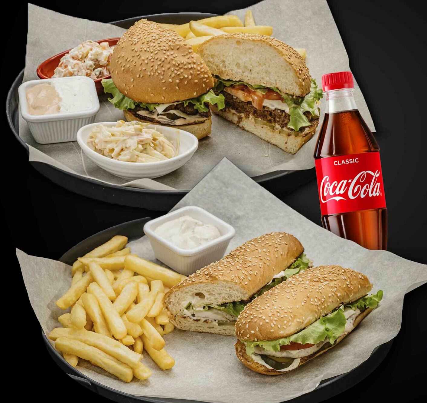 КОМБО САБ/БУРГЕР + НАПИТОК